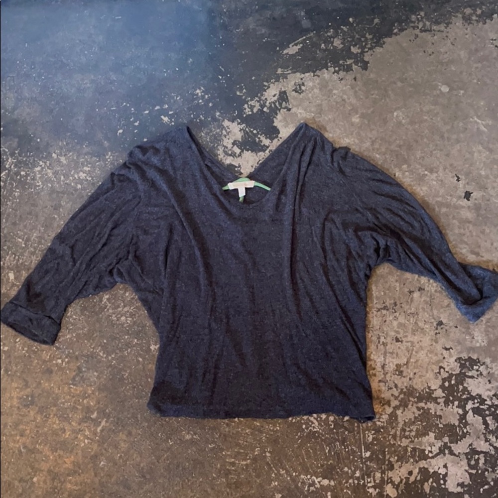Bordeaux soft deep v 3/4 length